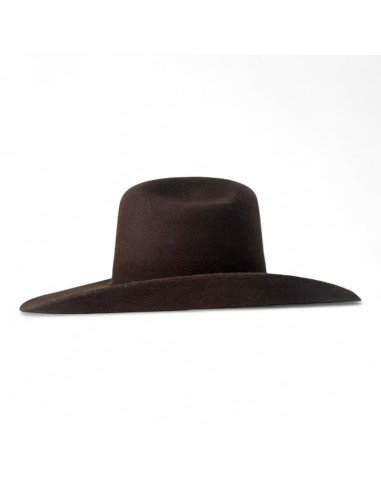 Texana Lana Fina Pelo de Conejo color Chocolate Minik