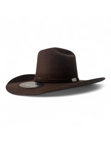 Texana Lana Fina Pelo de Conejo color Chocolate Minik